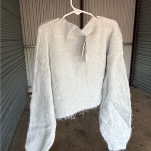 Women's White Sweater